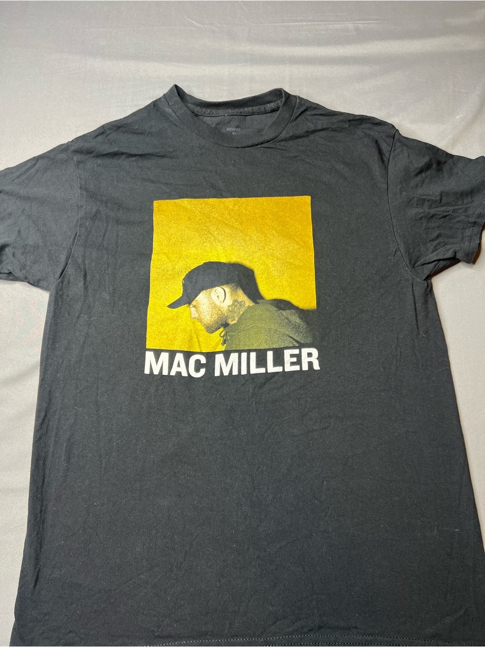 Mac Miller Graphic Band T-Shirt – Size Medium | 100% Cotton | Black